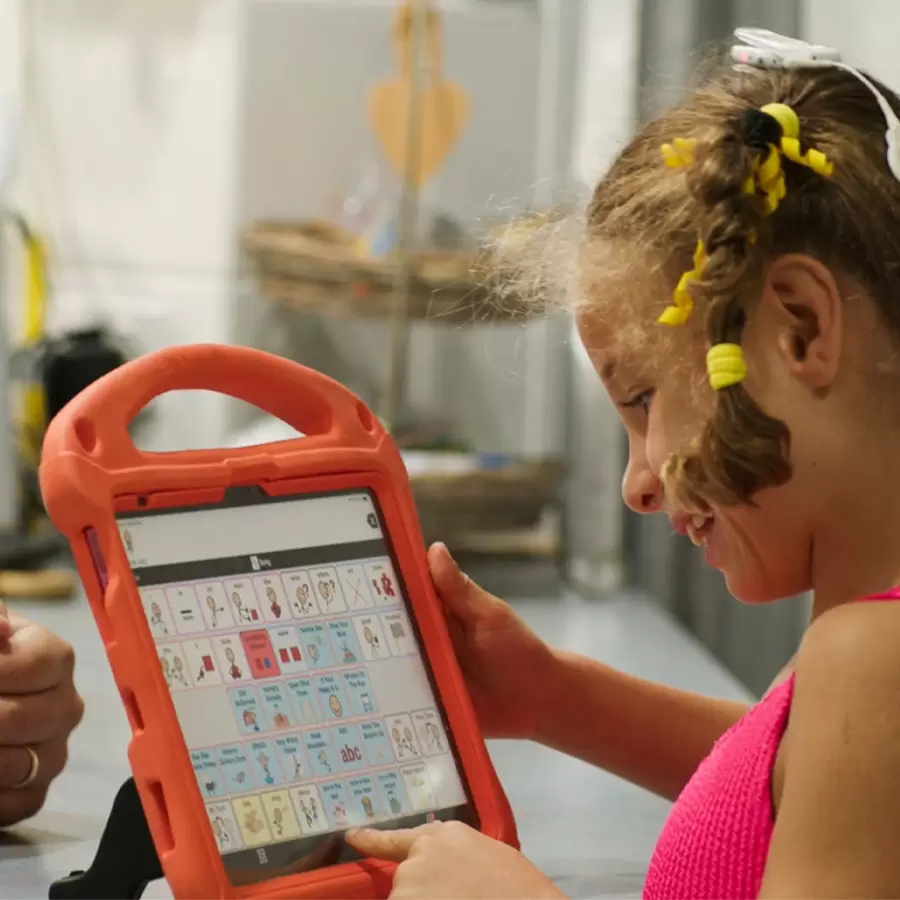 Variety grant helping Keira talk with technology